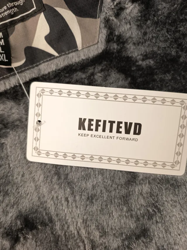 Giaccone KEFITEVD mimetico invernale sci taglia M