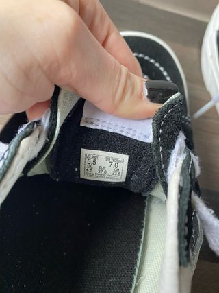 Vans Old Skool Cuadros Talla 38