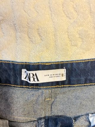 Falda vaquera mini Zara