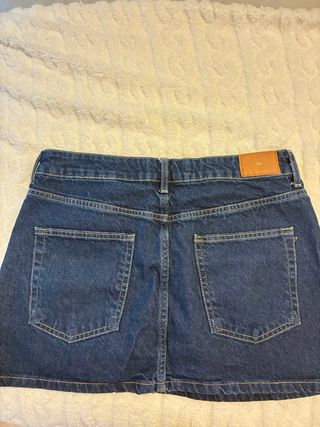 Falda vaquera mini Zara