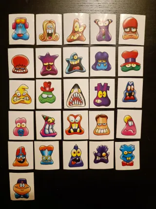Cromos Gogo's Crazy Bones