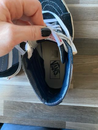 Vans Sk8-Hi Altas Azules y Negras