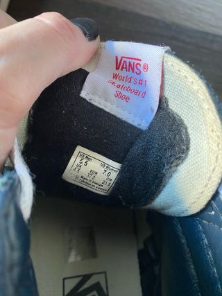 Vans Sk8-Hi Altas Azules y Negras
