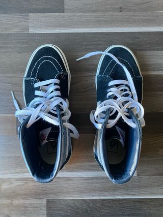 Vans Sk8-Hi Altas Azules y Negras