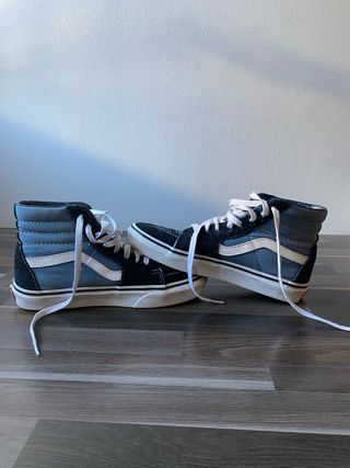 Vans Sk8-Hi Altas Azules y Negras