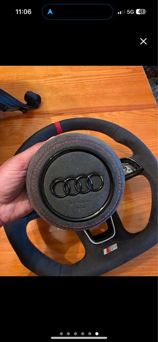 Volante Audi alcantara