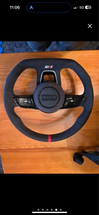 Volante Audi alcantara