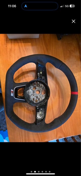 Volante Audi alcantara