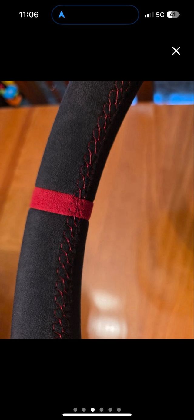 Volante Audi alcantara