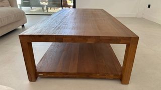 Mesa de centro Kave Home madera maciza
