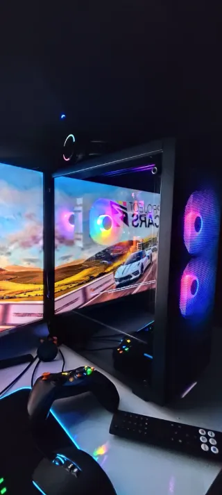 PC Gaming Ordenador Gamer Negro Multicolor