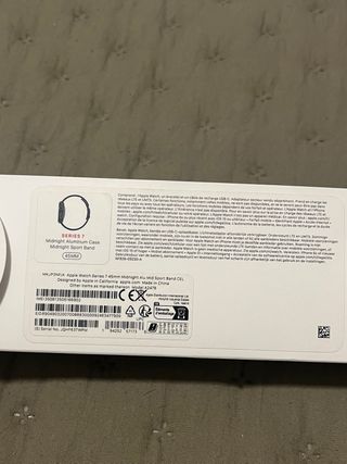 Apple Watch Series 7 GPS 45mm Negro