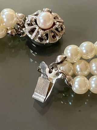 Collana Girocollo Perle Vintage Anni '80