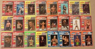 Mix 81 carte WWE Smackdown Raw vintage