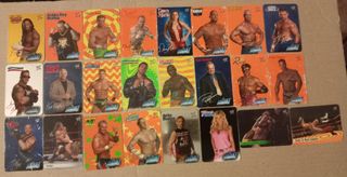 Mix 81 carte WWE Smackdown Raw vintage