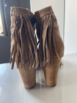 Botín Serraje Alpe Marrón con Estrellas