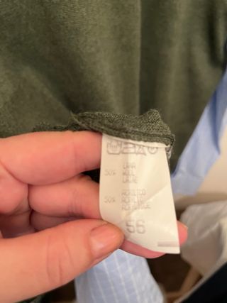 Chaleco DUSEN punto verde talla 56