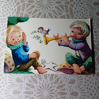 3 Postales con ilustraciobes de  Cloti Años 60