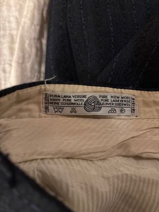 Pantaloni vintage uomo con fantasia