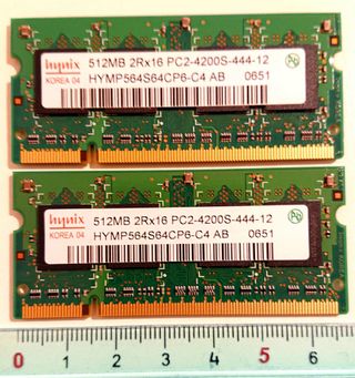 Ram per notebook 1 GB DDR2 PC2 - 4200S 533 MHz