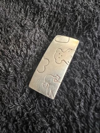 Pulsera Tous Plata y Silicona Azul