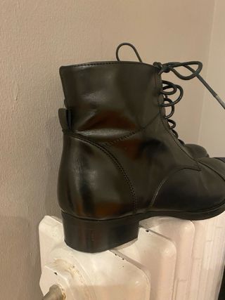 Botines piel Caroll negros