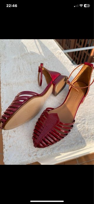 Zapatos nuevos ganzitos