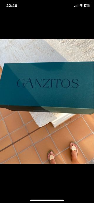 Zapatos nuevos ganzitos
