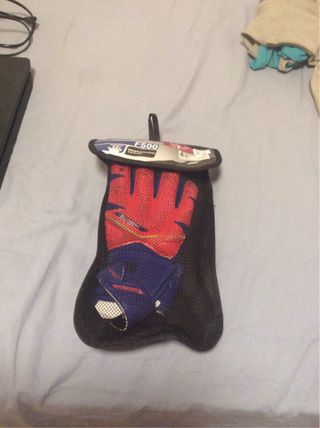 Guantes Portero Niño F500 con Bolsa