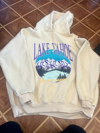 Sudadera Lake Tahoe Invierno Beige