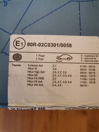 Discos de Freno Blue Print Toyota Hilux