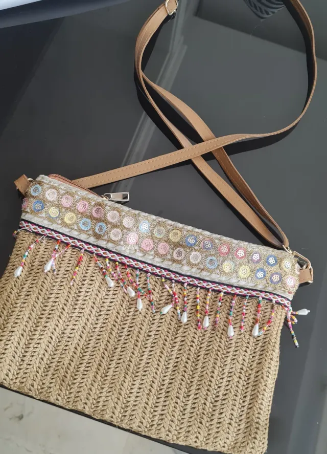 Bolso Ale-hop tejido multicolor