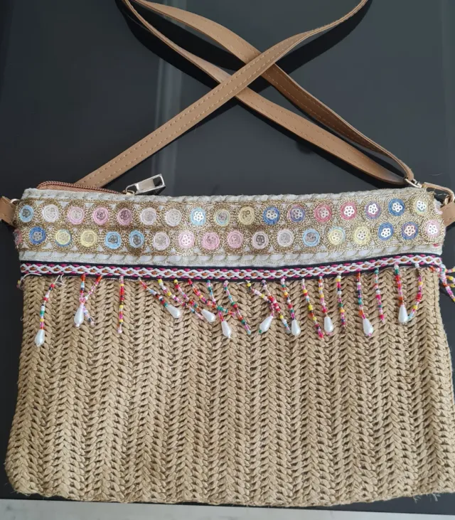 Bolso Ale-hop tejido multicolor