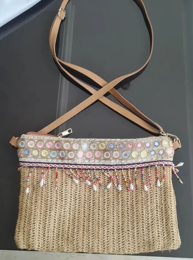 Bolso Ale-hop tejido multicolor