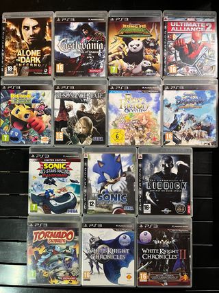 Juegos PS3 20€/unidad