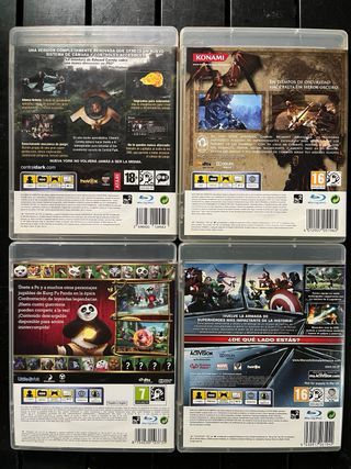 Juegos PS3 20€/unidad