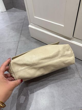 Borsa in pelle Chanel Beige/Marrone