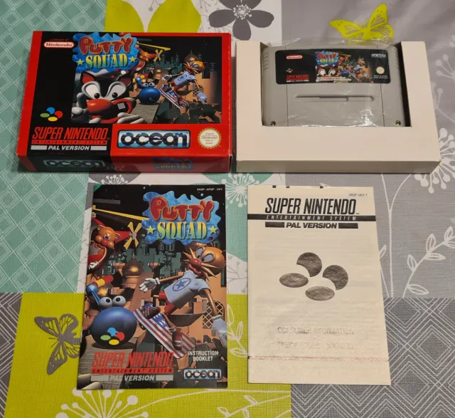 #NUEVO# Putty Squad snes PAL UK