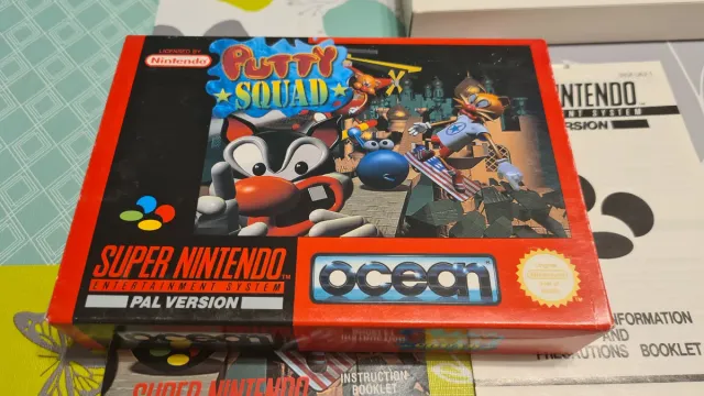 #NUEVO# Putty Squad snes PAL UK