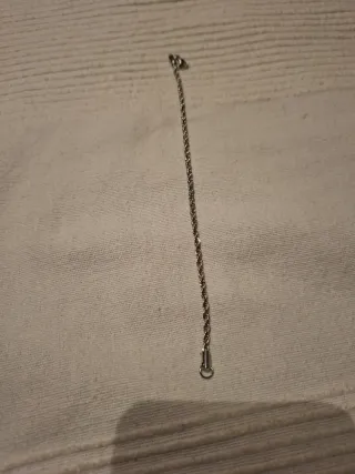 Pulsera mujer eslabones plateada