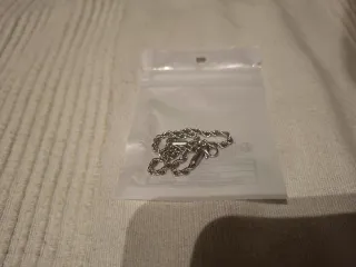 Pulsera mujer eslabones plateada