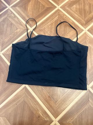 Blusa negra tirantes