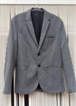 Americana Zara Gris Talla XL