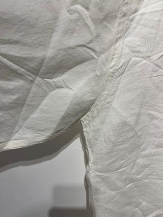Camisa Lino Zara Blanca L