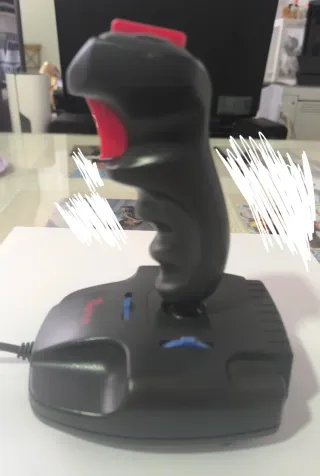 Joystick negro vintage 