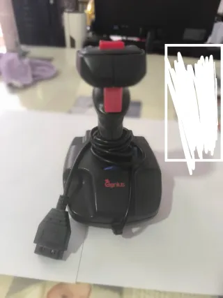 Joystick negro vintage 