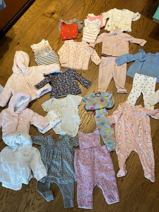 Lotto abbigliamento bambina 68 cm