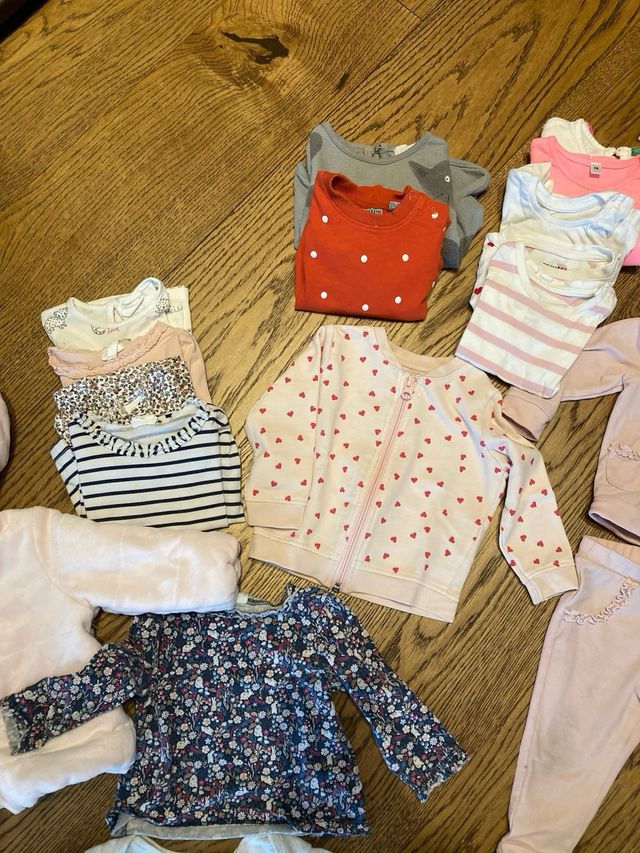 Lotto abbigliamento bambina 68 cm