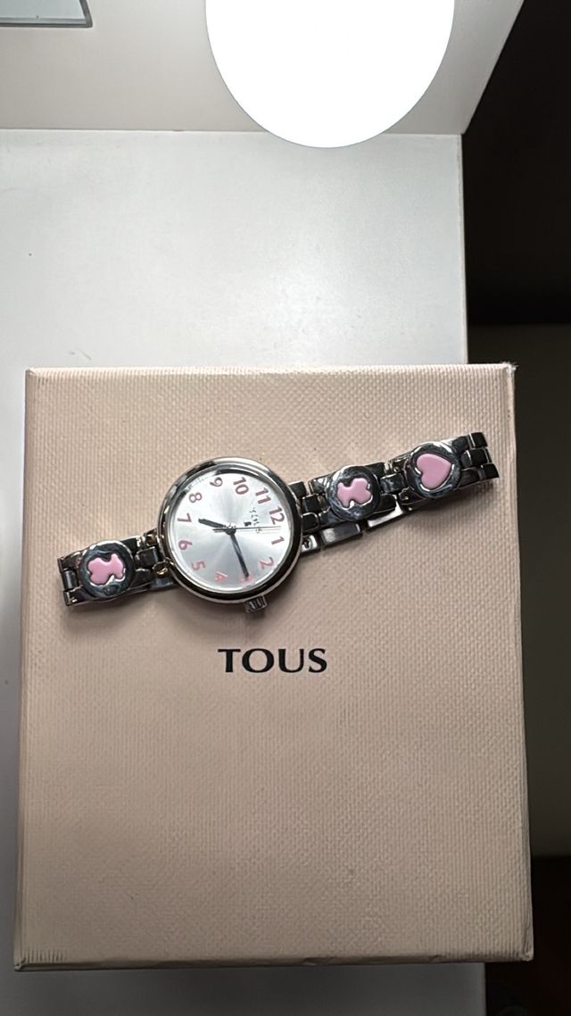 Reloj Tous Plata y Rosa