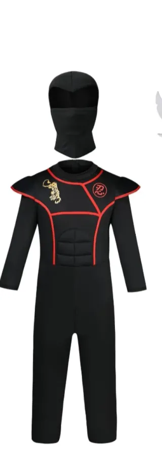 Costume da Ninja Bambino Nero